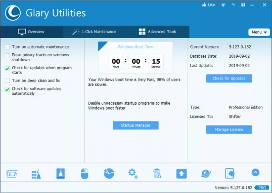 Glary Utilities Pro