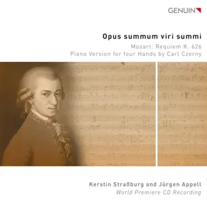 Mozart - Requiem - Piano Version for four Hands by Carl Czerny- Jurgen Appell, Kerstin StraÃburg (2024) [24-96]